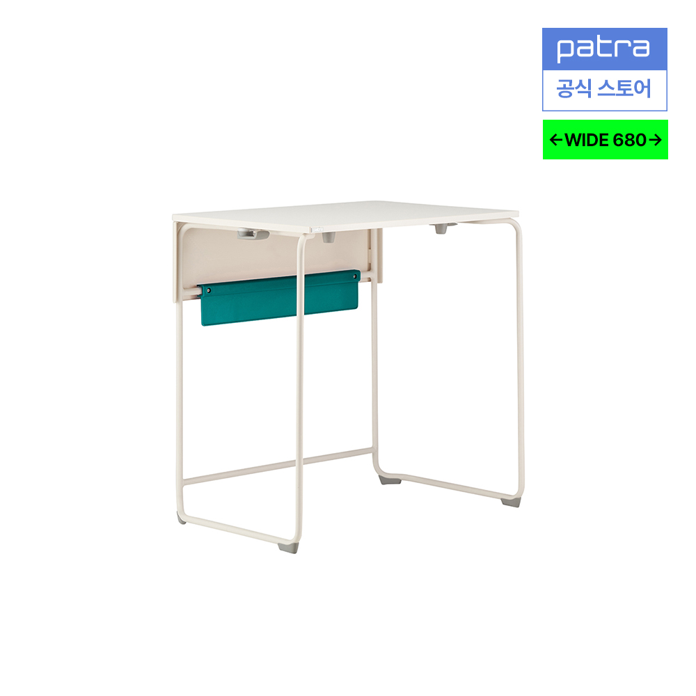파트라 T7 학생 학원 강의실 1인용 책상 DA7107W-S - 상세 이미지 4
