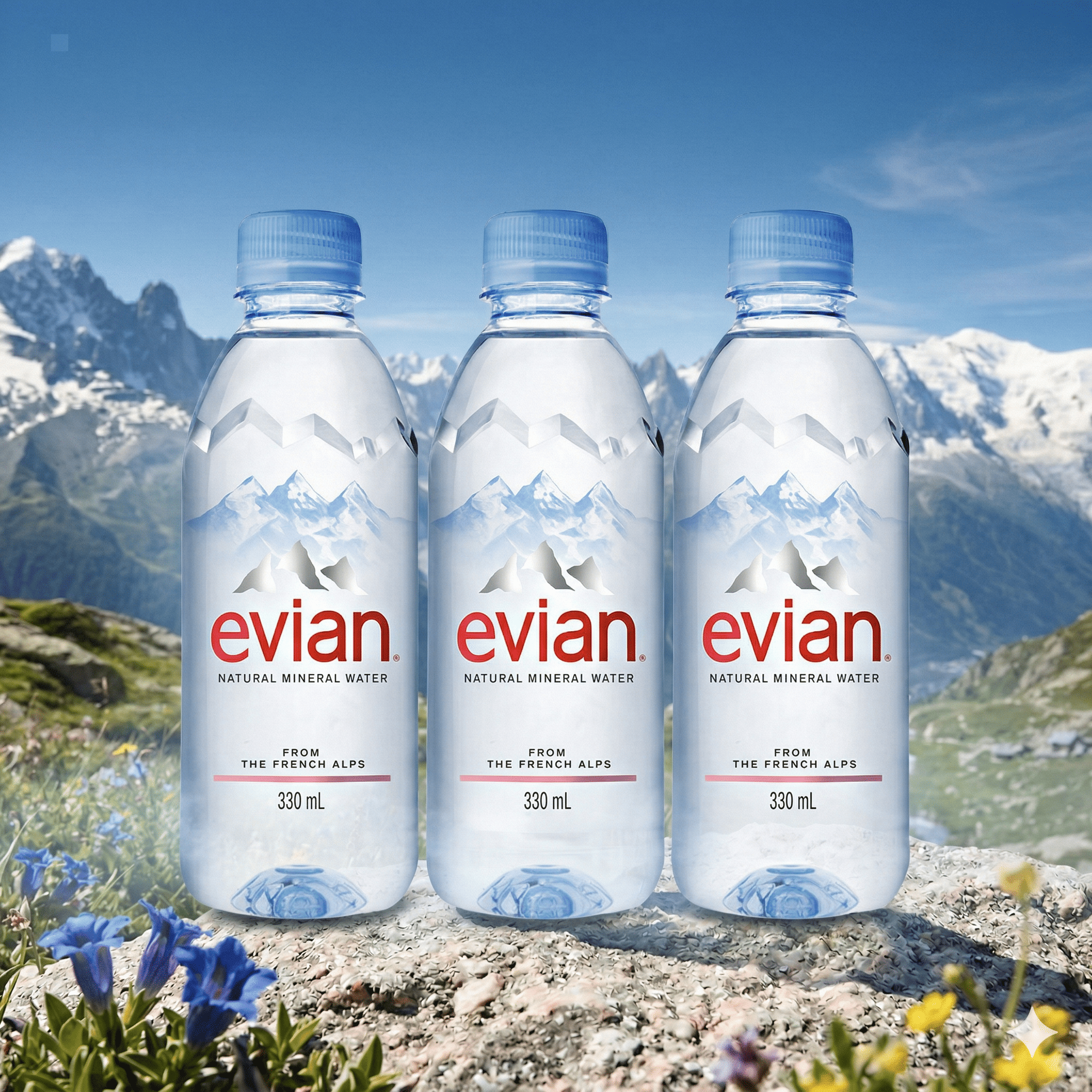 롯데 에비앙 330ml, 24개 - 상품 이미지