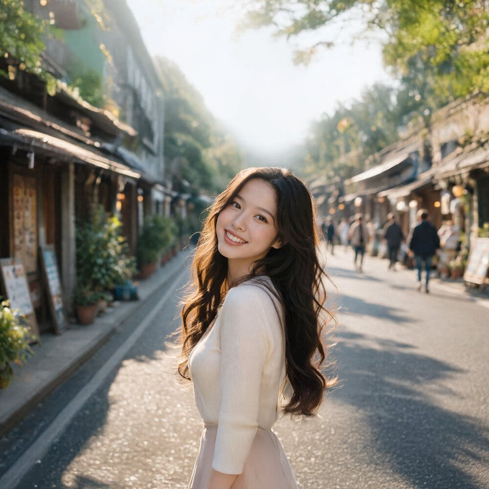 히타 마을 전경