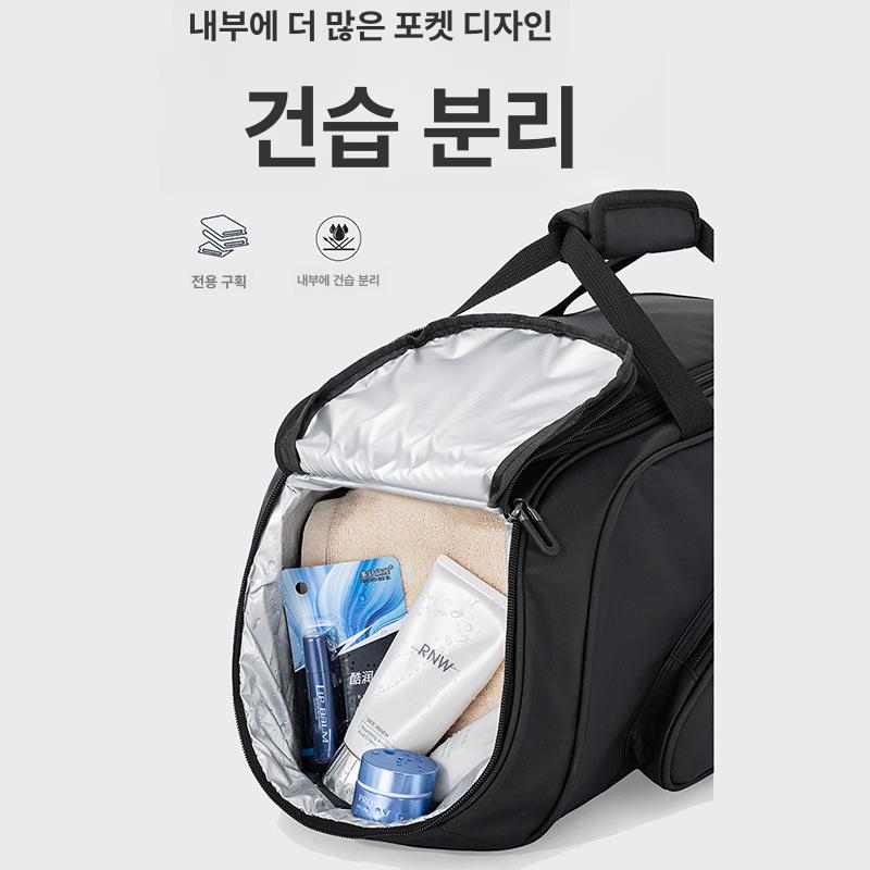탁구 가방 장비 방수 패들 배트 보관 훈련 케이스 라켓 그레이 - 상세 이미지 3