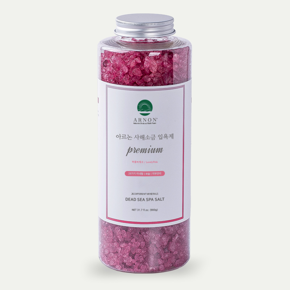 1+1 아르논 사해소금 입욕제 프리미엄 900g 네이처그린 바쓰솔트 배스 반신욕 목욕 족욕 - 상세 이미지 3