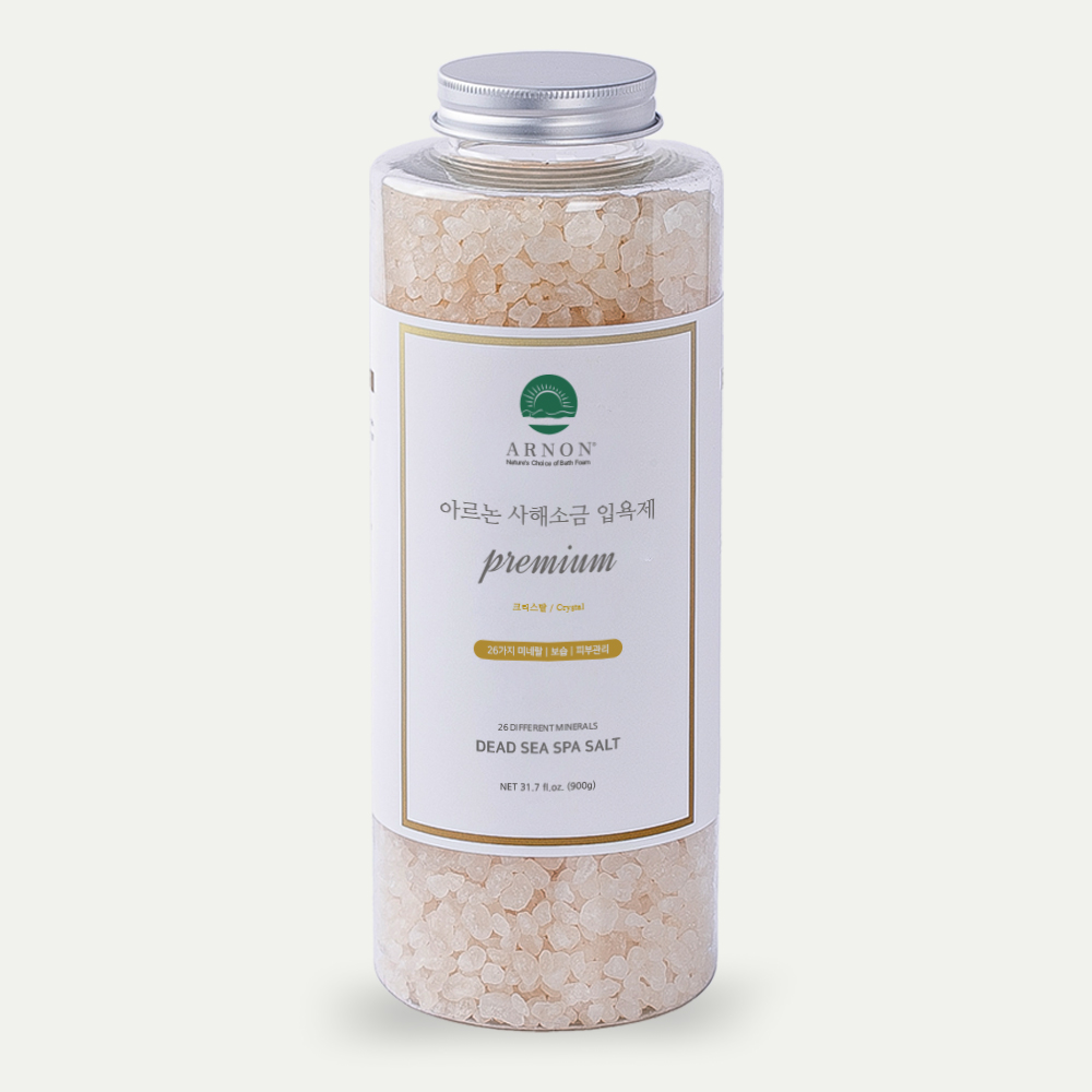 1+1 아르논 사해소금 입욕제 프리미엄 900g 네이처그린 바쓰솔트 배스 반신욕 목욕 족욕 - 상세 이미지 2