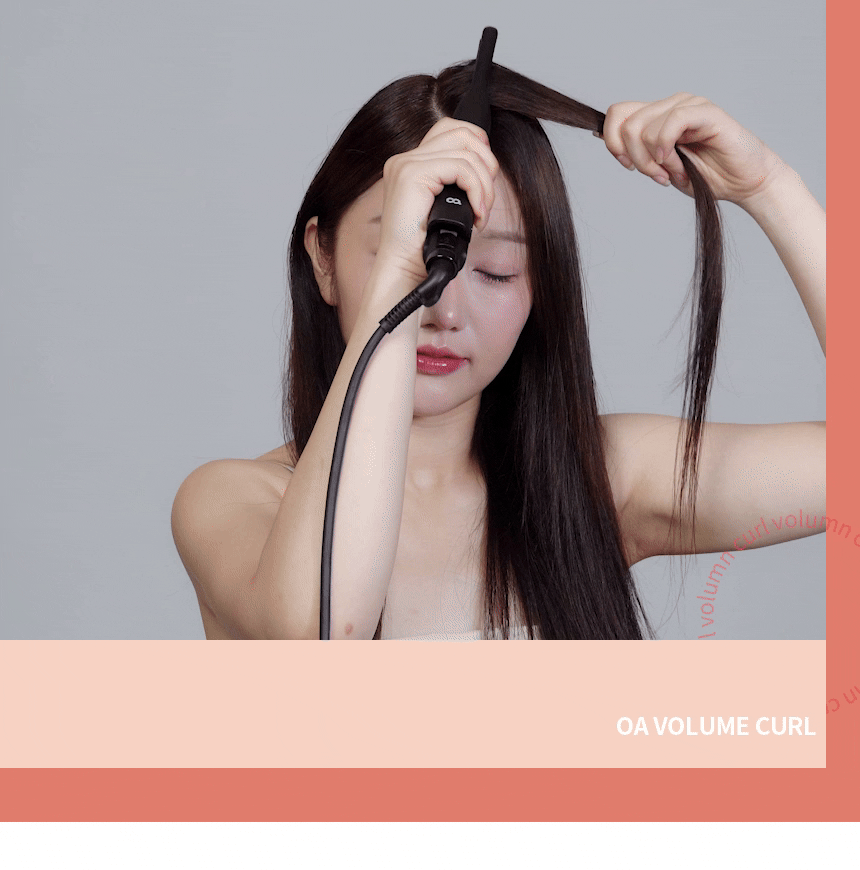 오아 뿌리 볼륨 고데기 8mm 미니 앞머리 뽕 얇은 헤어 고대기 자동전원차단 상세 이미지 11