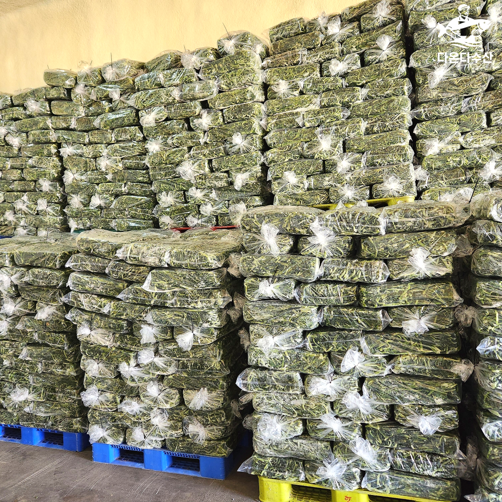 다온다수산 국산 무청 삶은 시래기 업소용 대용량 10kg 깨끗하게 세척 이미지 4