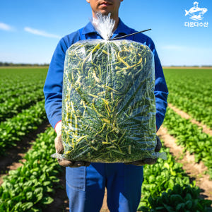 다온다수산 국산 무청 삶은 시래기 업소용 대용량 10kg 깨끗하게 세척 맛있게 먹은 솔직 후기 - 상품 이미지 1