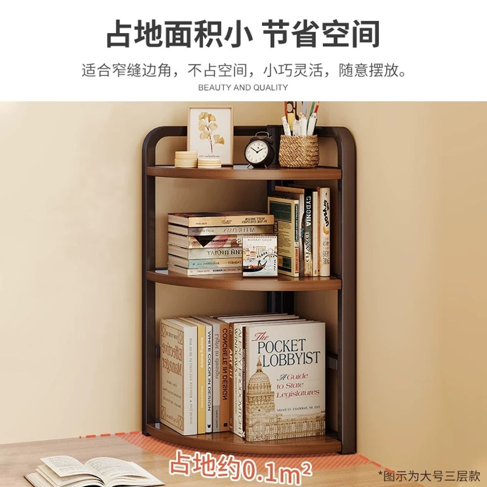 코너 모서리 선반 장식장 수납장 코너선반장 코너장식장 삼각 침실 다이 코너장 틈새 - 상세 이미지 4