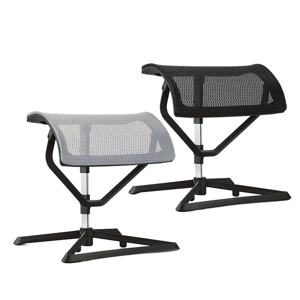 휴대용 조절식 발받침대 메쉬 원단 높이조절 접이식 디자인 인테리어 Ergonor - 상품 이미지
