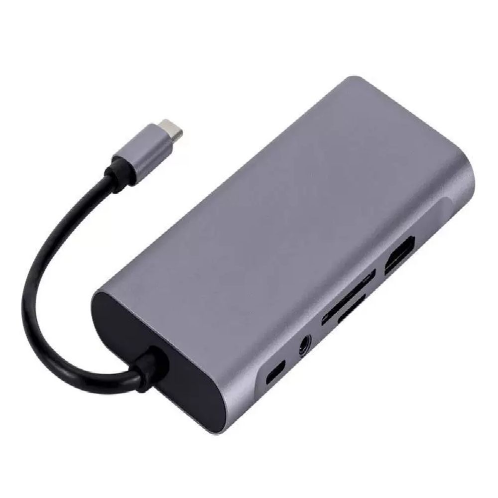 HD 분배기 USB RJ45 4K SD 허브 VGA 유형 도킹 TF 30Hz 어댑터 - 상세 이미지 3
