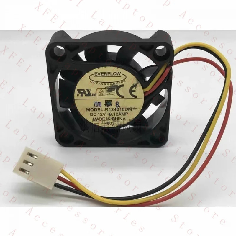 C EVERFLOW 팬4CM 4010 R124010DM DC12V 0.12A 3와이어