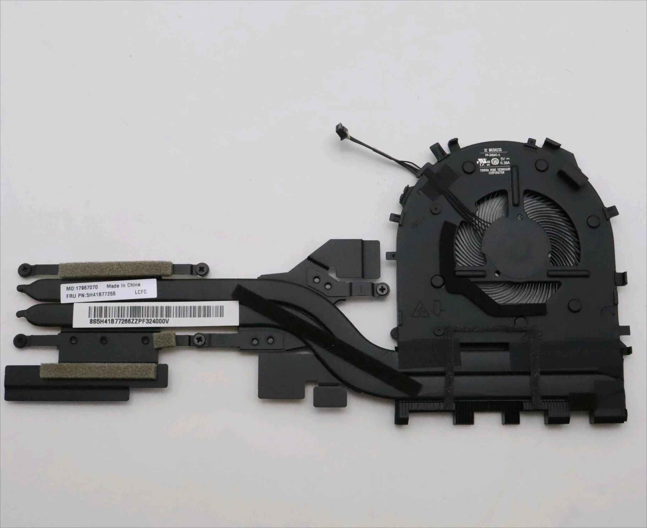 Thinkpad E14 팬 E15 Gen4 방열판 5H41B77266/265용