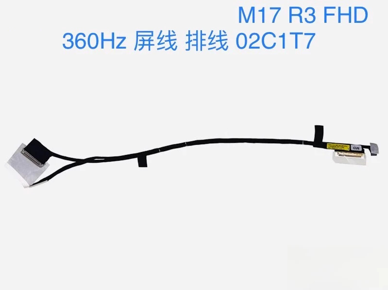 DellAlienware M17 R3 R4 스크린 케이블 02C1T7 0TPW5K
