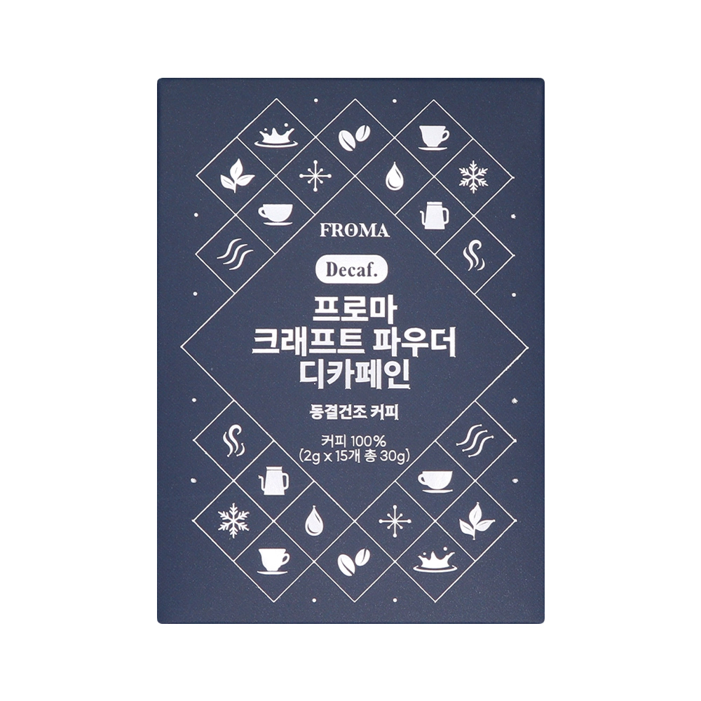프로마커피 디카페인 크래프트 파우더 동결건조 커피 15개입, 1개 - 상세 이미지 2
