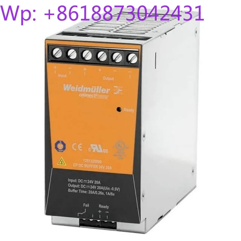 Weidmller PRO DC 버퍼 24V 20A 2835430000/1251220000