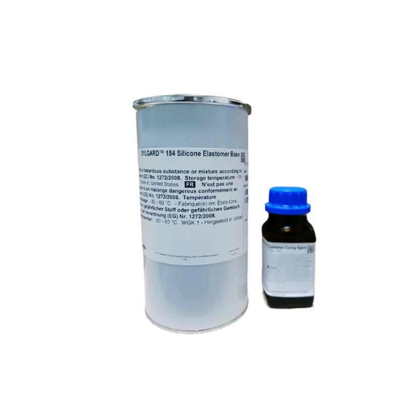 Dow Corning PDMS184 DC184 폴리디메틸실록산 실험모듈 포트 실링 실리콘 오리지널