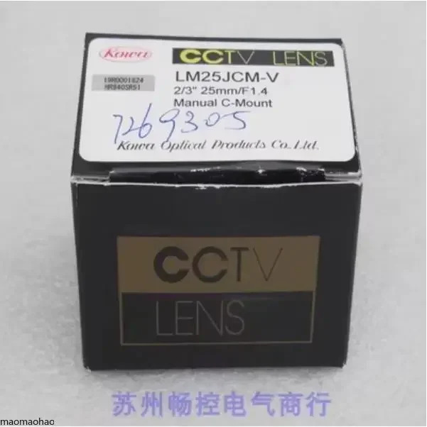 x 신 일본 KOWA 산업카메라 렌즈 LM25JCM-V Spot F1.4/25mm 2/3