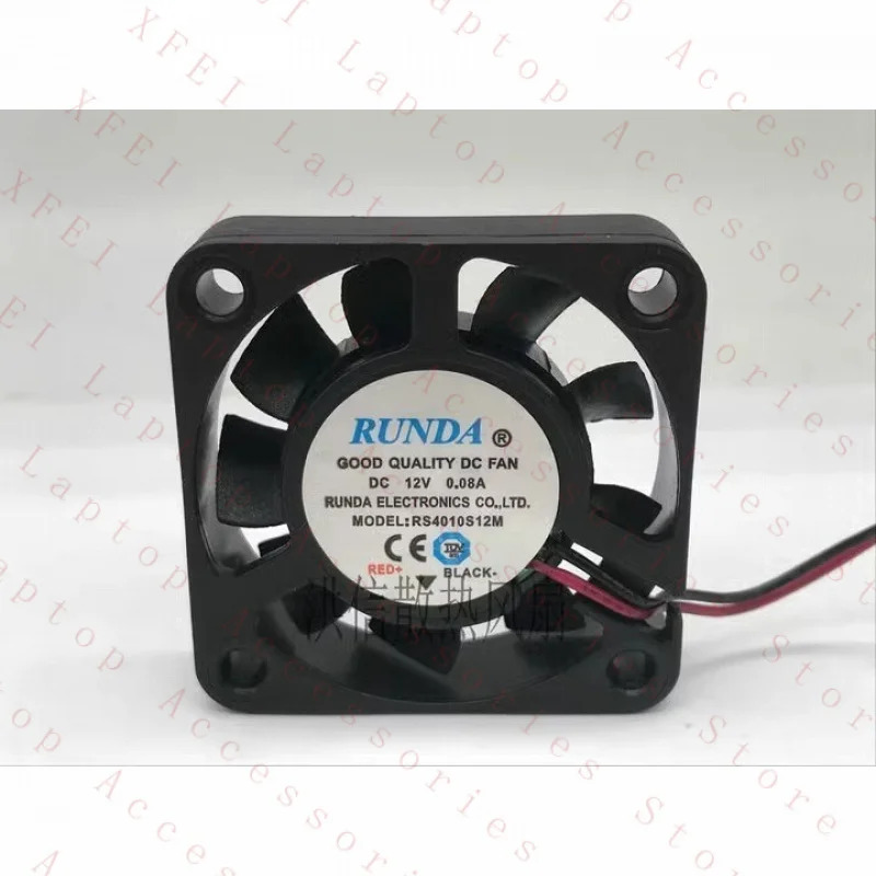 C 룬다 팬RS4010S12M DC12V 0.08A 4010 40x10MM 2선