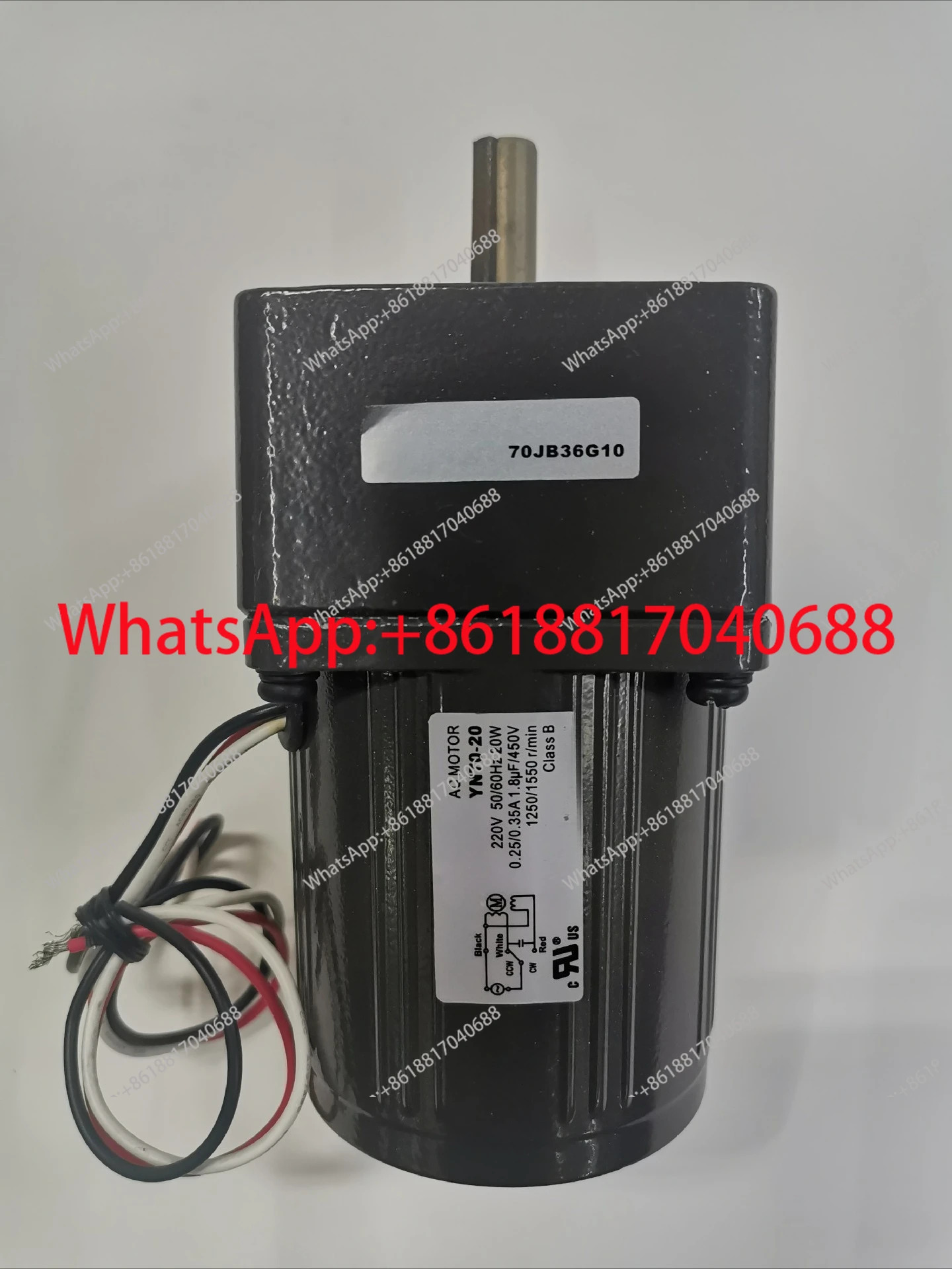 AC 기어 모터 YN70-20/70JB36G1032 저소음