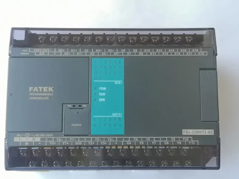 2025.4FATEK FBS-20MNT2-AC PLC Io 프로그래머블 컨트롤러 32MNR244mntlogic