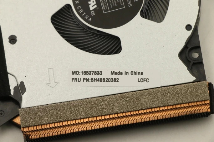 Lenovo호환 Y7000P R7000P Legion 5-15 라디에이터 팬 모듈 5H40S20303/382용