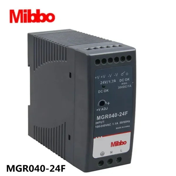 2025.4Mibbo Mibo 스위칭 전원공급장치 MGR060-24F 020 040W 220V 가변 전압 DC 5 24V 레일
