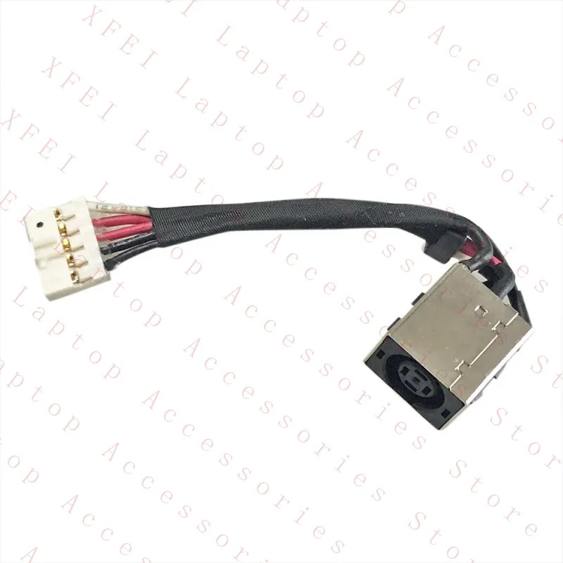 C Dell Latitude E7270 E7470 노트북VCYYW AC DC 전원 잭 케이블