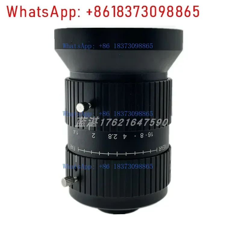 산업카메라 렌즈 2000만 화소 1.1인치 C-포트 고정 초점 6 8 12 16 25 35 50 75mm