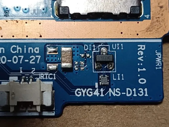 Lenovo호환 YOGA14C YOGA 7-14 ITL USB 플매트 카펫 러그소형 보드 파란색 5C50S25114