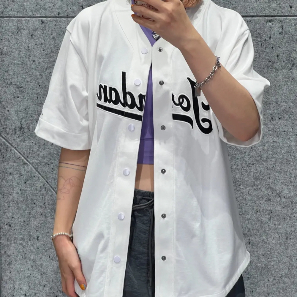 나이키 조던 플라이트 MVP 베이스볼 반팔 탑 셔츠 화이트 FN4664-100 - 상세 이미지 3