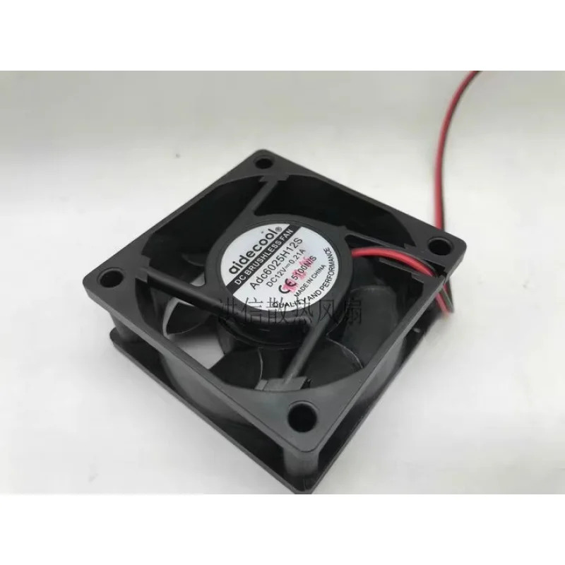 C aidecool 팬Adc6025H12S 12V 0.21A 6025 6CM 2wire