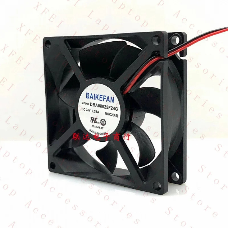 C DBA08025F24G 24V 0.23A 8025 8CM 인버터 냉각팬