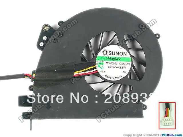 SUNON mf60090v1-c120-s99 5V 2.5W 노트북 팬