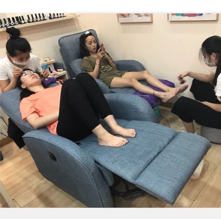 더블 미용실 샴푸대 스파 배럴 간이 달린 노인 바퀴 환자 대야 샴푸대야 - 상세 이미지 2