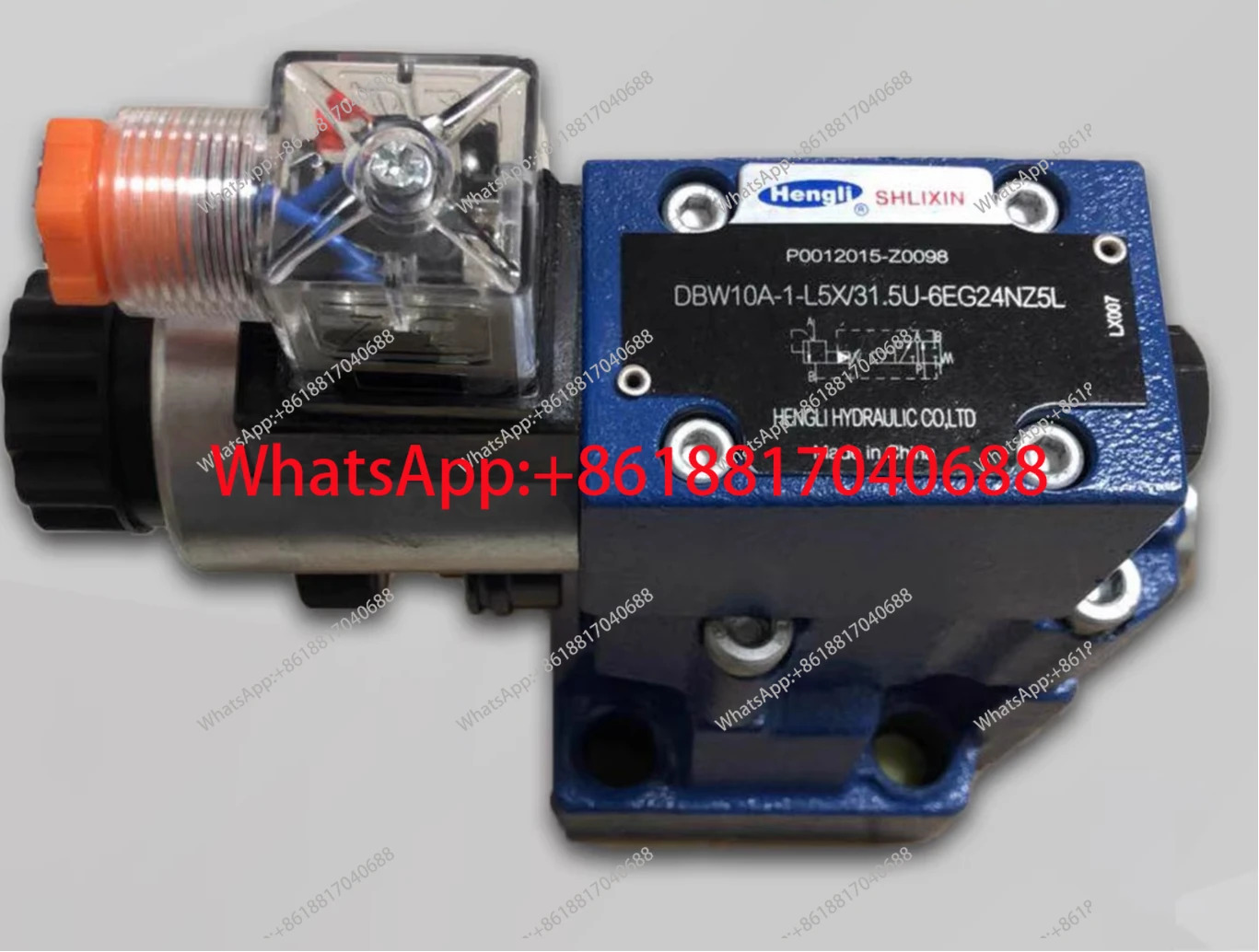 DBW10B-1-L5X/31.5-6 EG24NZ5L 솔레노이드 릴리프 밸브 DBW10A-2-5X