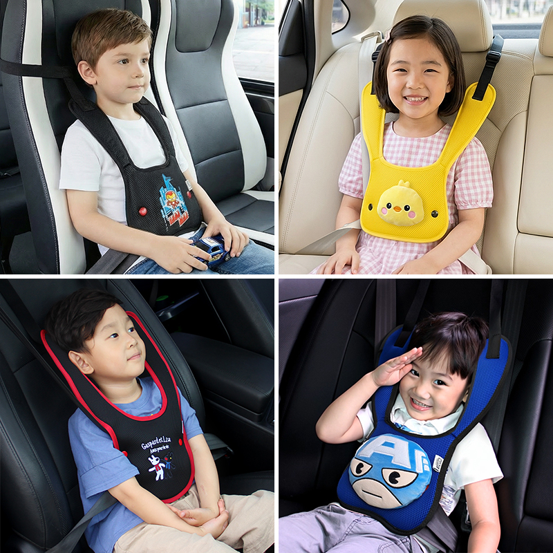 국내생산 유아 어린이 안전벨트커버 가드 주니어 카시트 호환 제품 이미지