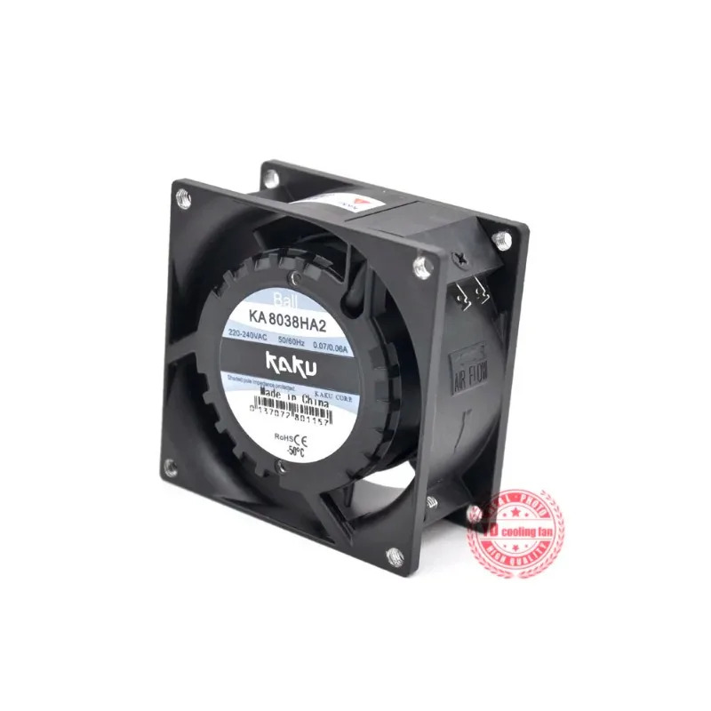 JFG 카쿠 KA8038HA2 8038 220V 0.07A 8CM 볼 베어링 냉각팬