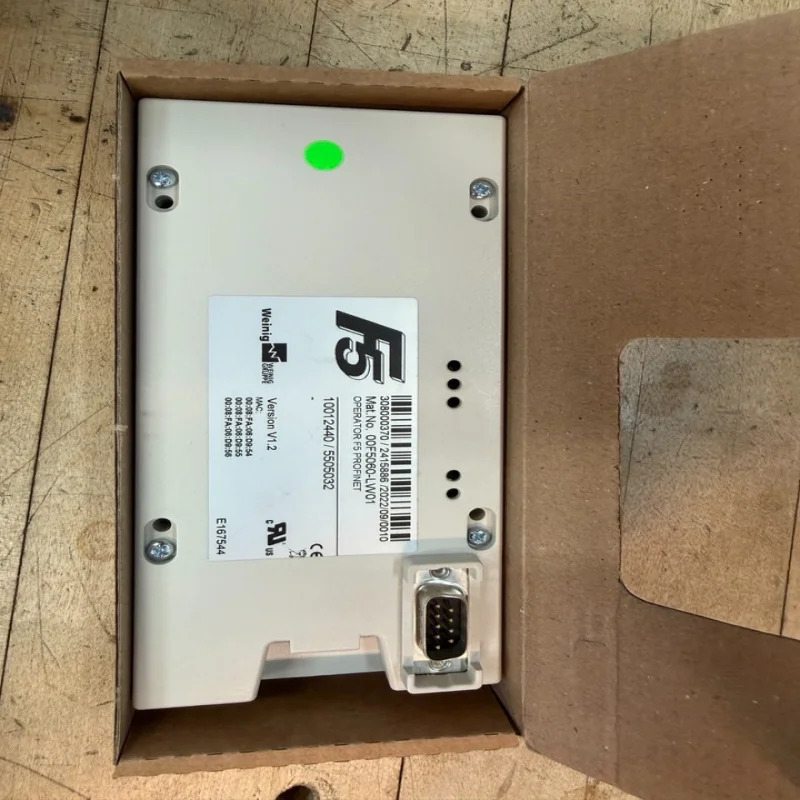 PLC 오퍼레이터 F5 패널 00F5060-LW01 Profinet. 비교할 수 없는 가치 x