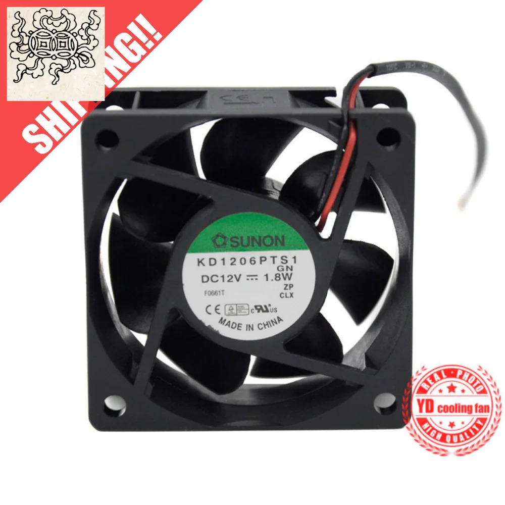 JFG SUNON 6025 12V 6CM KD1206PTS1 주파수 변환기 냉각팬용
