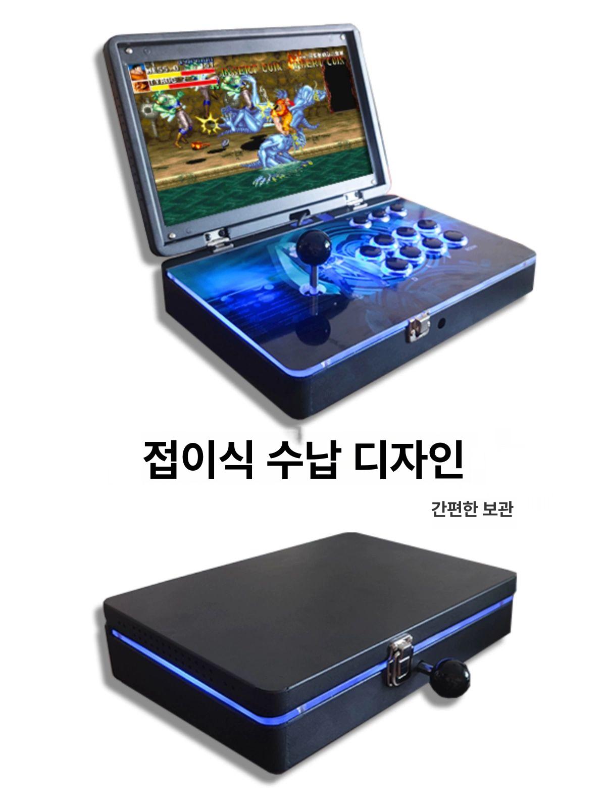게임기 오락실 월광보합 신 끝판왕 A. 오락기 게임 무선 듀얼 컨트롤러 3인용 - 상세 이미지 2