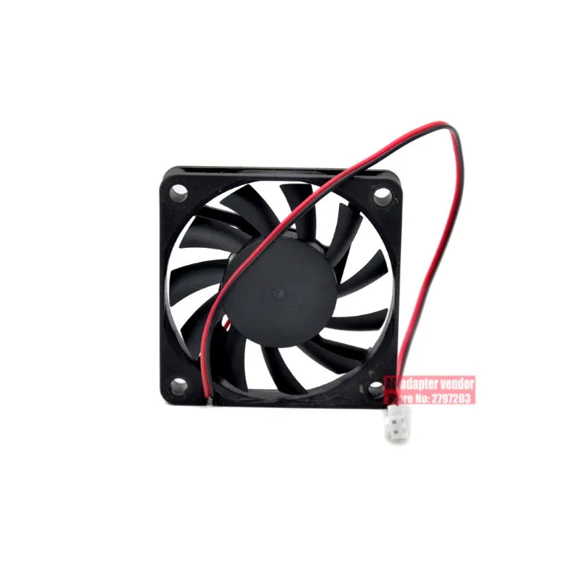 JFG 포슨잉 FSY61S12H 6010 12V 0.18A 6cm 초박형 저소음 프로젝터 냉각팬