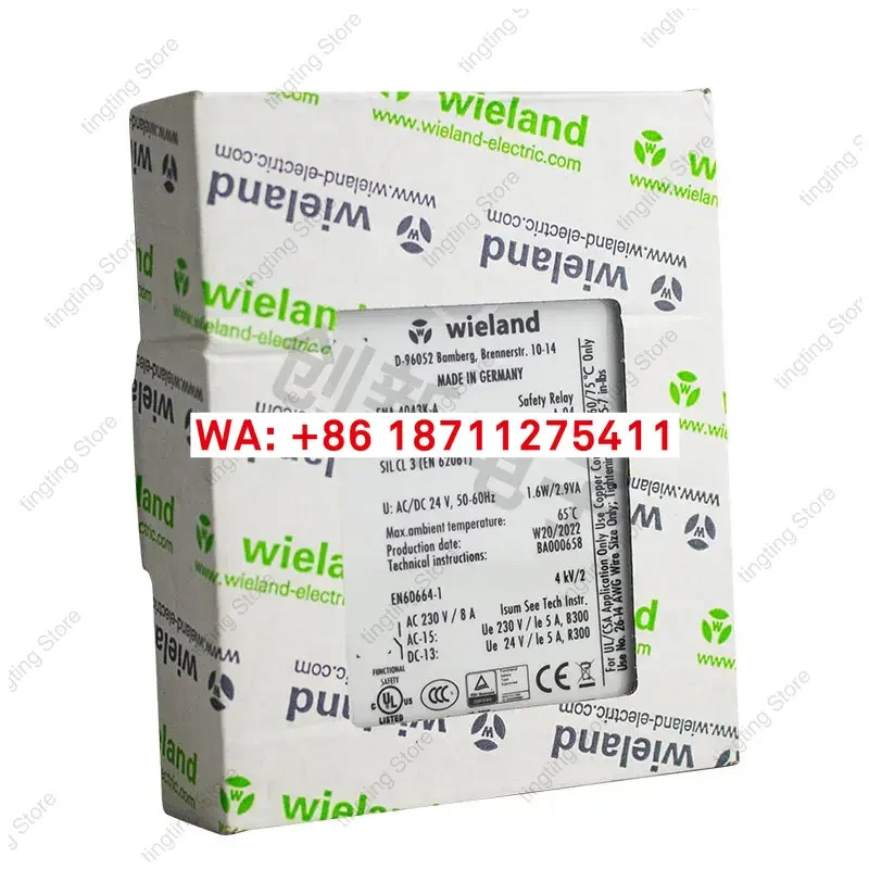 독일 Wieland 안전 릴레이 SNA4043K-A AC/DC24V SNA 4003K-A