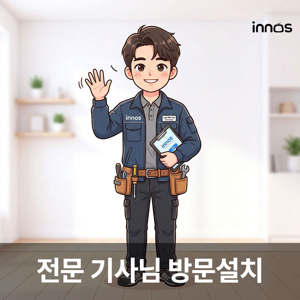 이노스 삼탠바이미 무빙티비 81cm(32인치) FHD 화이트 스마트 이동식 TV 중소바이미 P2.5 판매처 상세 정보 이미지 1