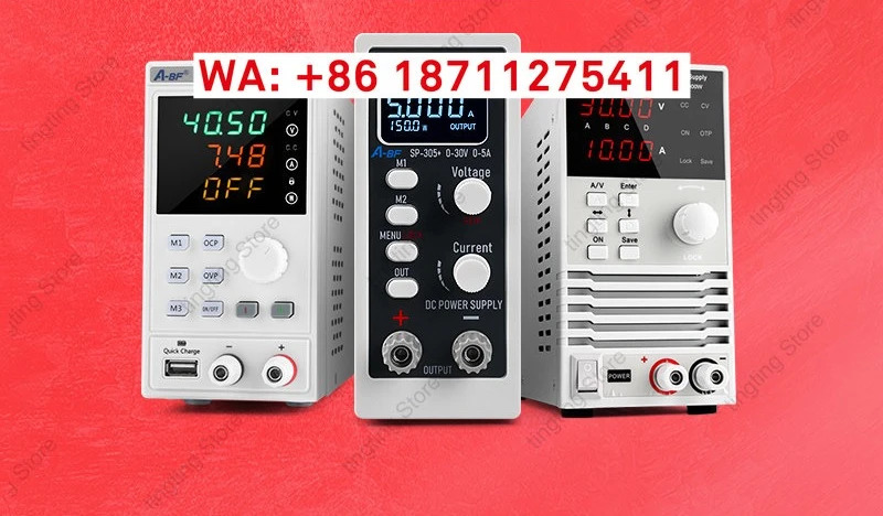 고정밀 조정 가능DC 안정화 전원공급장치 유지보수 스위치 30V60V5A10A