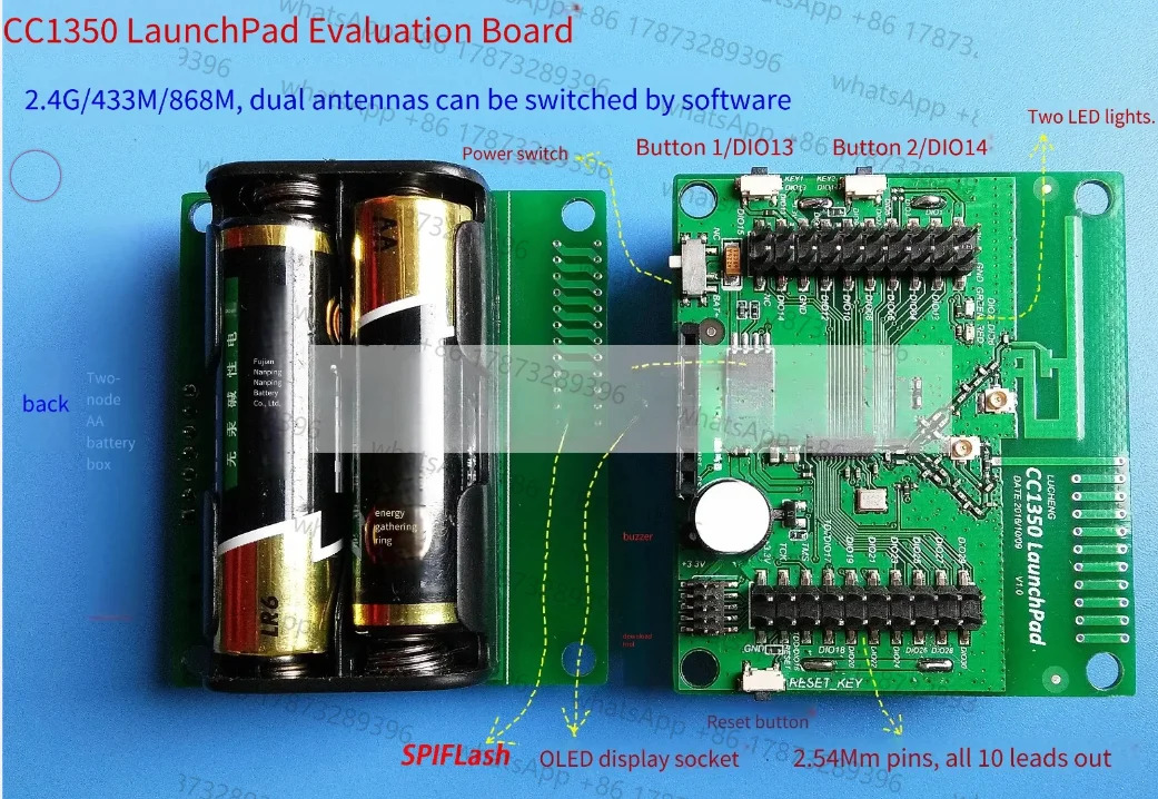 CC1350 CC1310 평가 보드 LAUNCHXL-CC1350 기본 868M