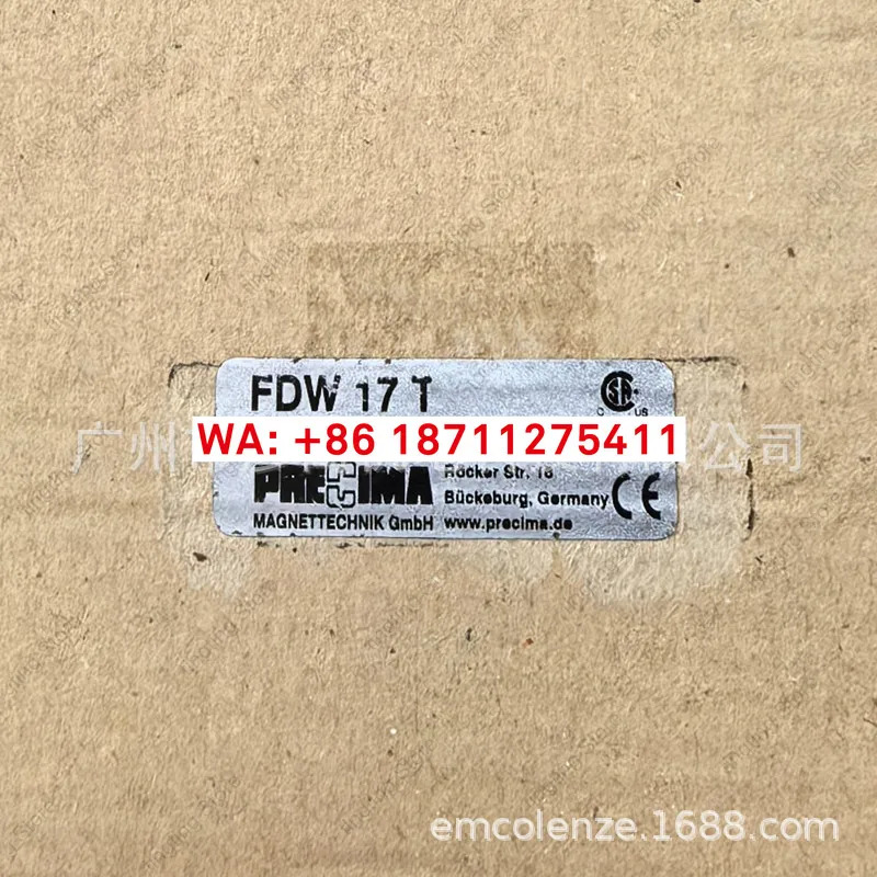 독일산 PRECIMA 전자기 브레이크 모터 홀딩 피치 FDW17T/24VDC/150N