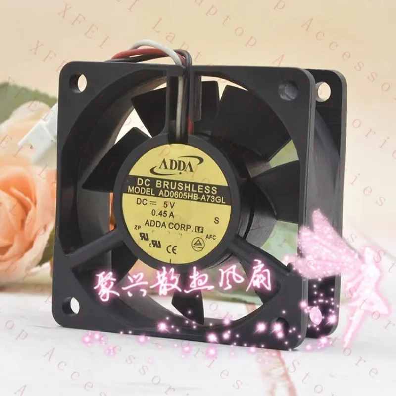 C AD0605HB-A73GL 6025 DC5V 0.45A 6CM 3핀 냉각팬