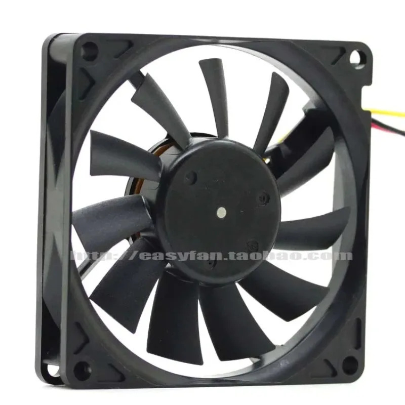 JFG 니덱 H35731-55MEI 8015 8cm 초박형 저소음 2선 12V 0.045A 냉각팬