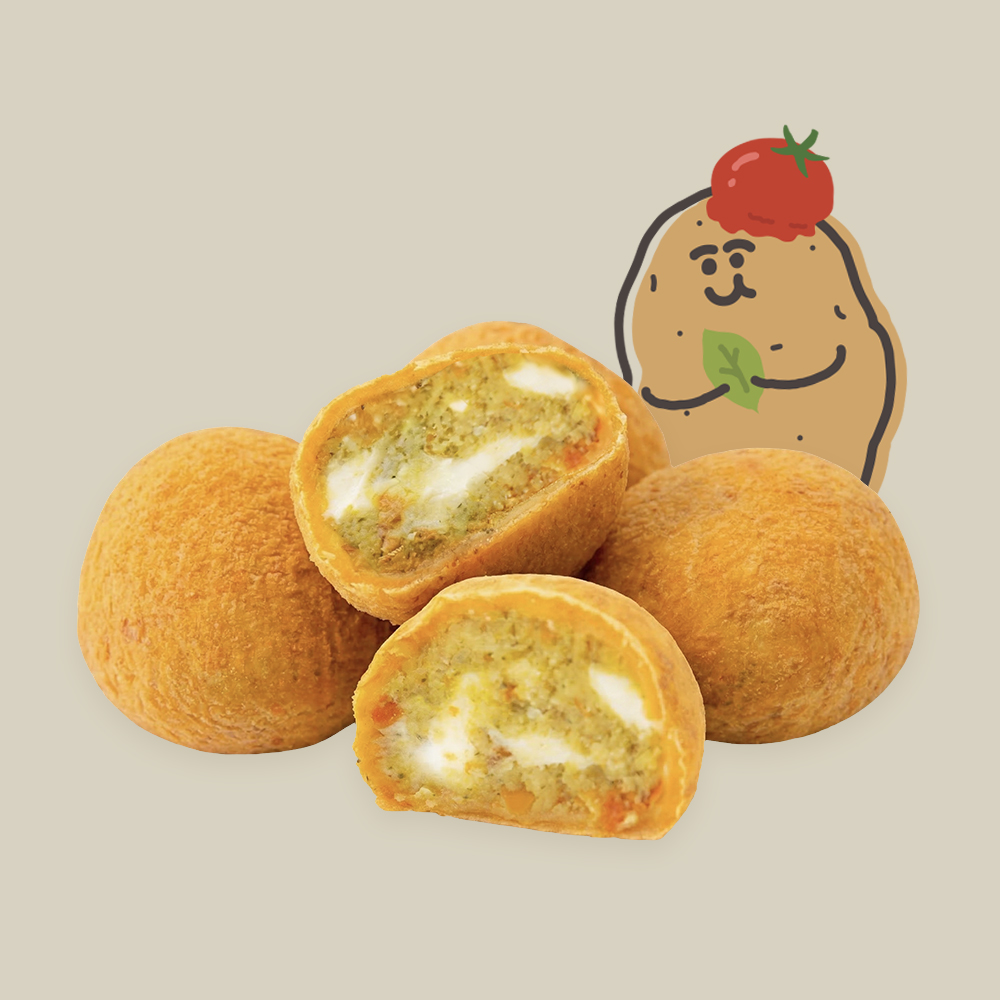 춘천 감자밭 토마토 바질 감자빵 6개입 이미지 1