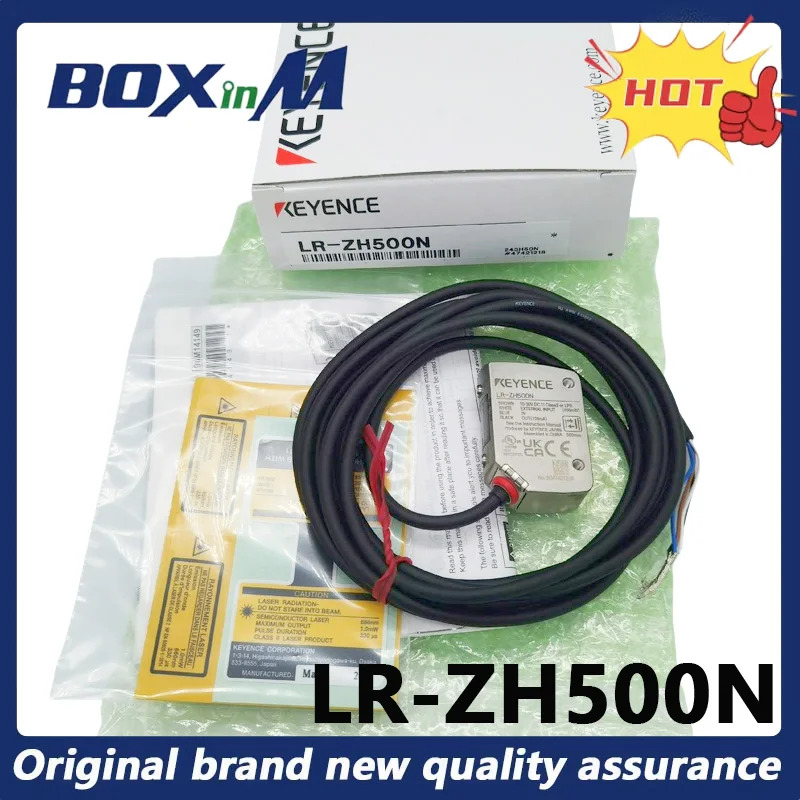 KEYENCE LR-ZH500N 고출력 반사형 CMOS 레이저 변위센서 증폭기