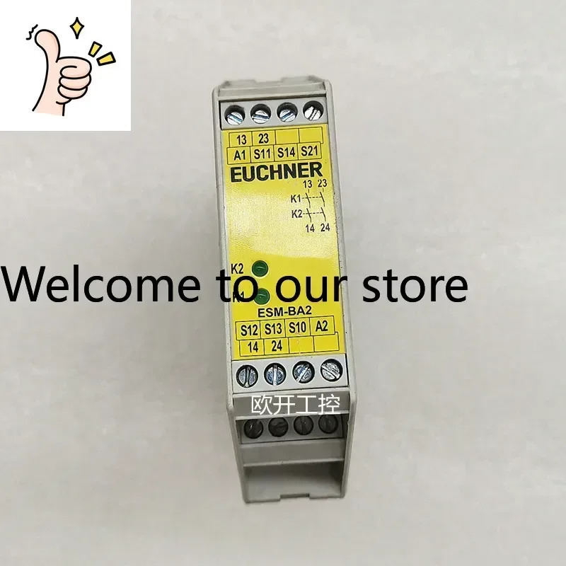 2025.4EUCHNER 안전 릴레이 ESM-BA301 085613 ESM-TE301 085617