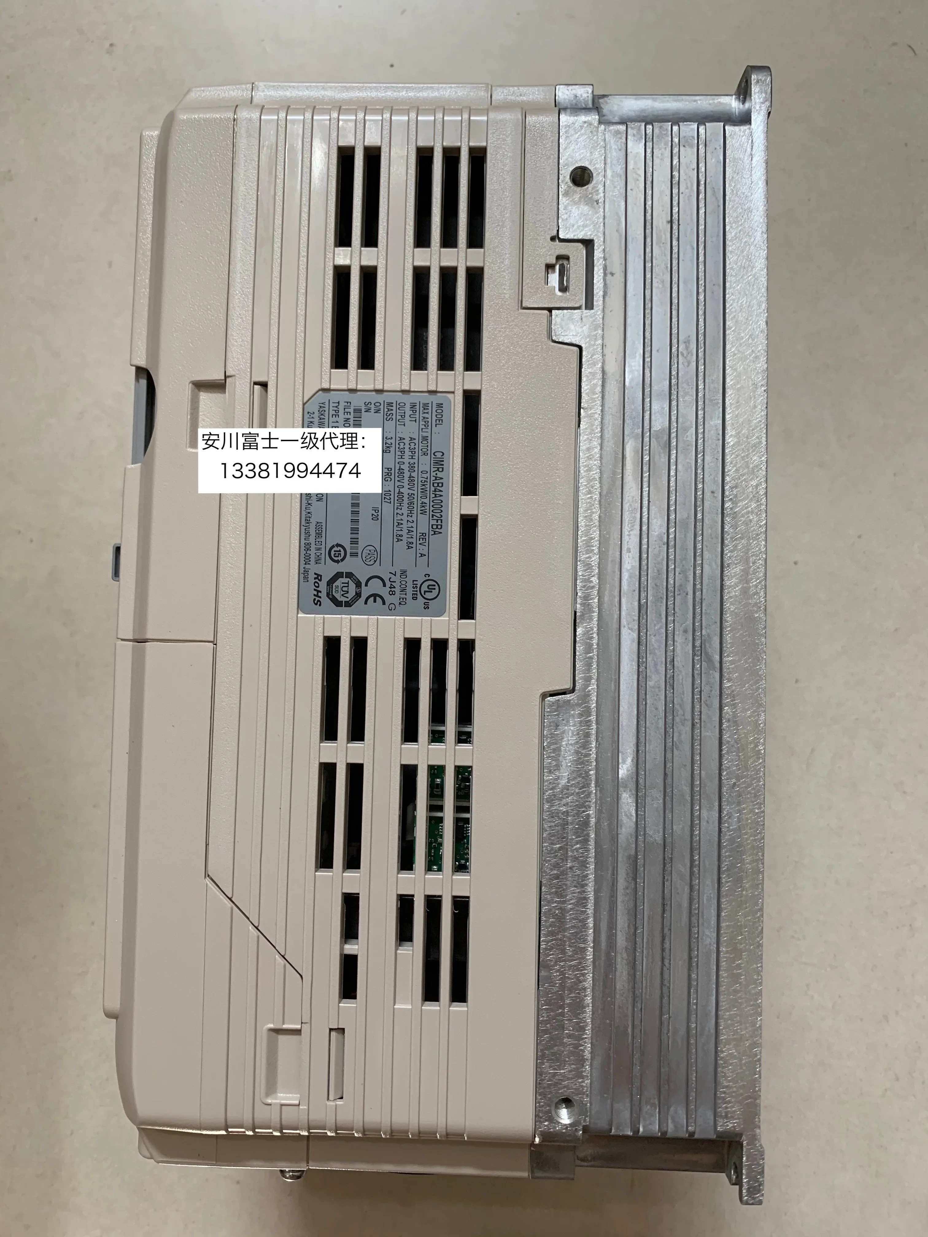2025.4An Chuan 주파수 변환기 A1000CIMR-AB4A0002FBA/FAA 0.4kW/0.75kW 신품 .